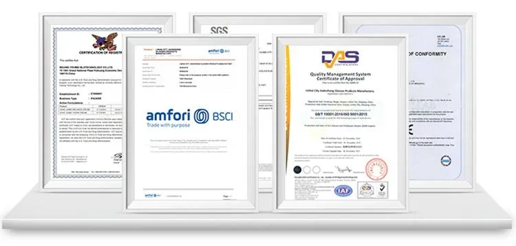 Leeyewear glasses certificate