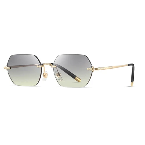 s26101-rimless-geometric-sunglasses-c3-gold-grey-green-gradient s26101-rimless-geometric-sunglasses-c3-gold-grey-green-gradient