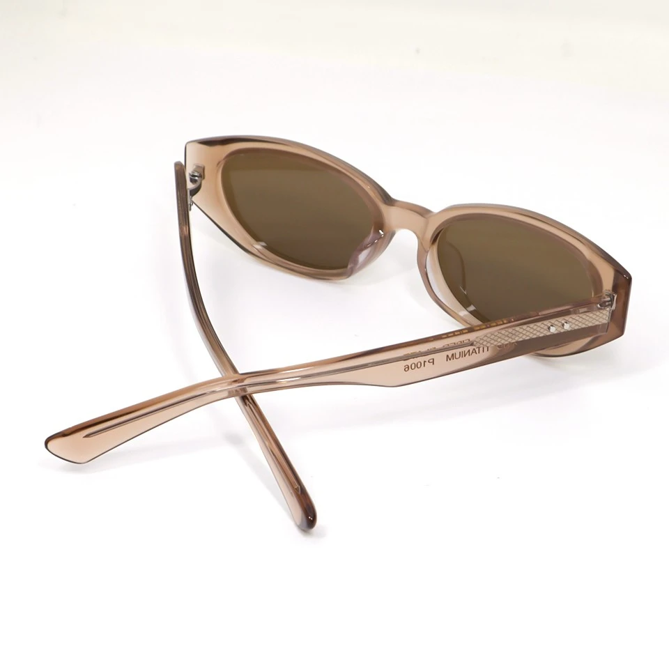 Folded acetate sunglasses OEM private label, beta titanium hinge eyewear Folded acetate sunglasses OEM private label, beta titanium hinge eyewear