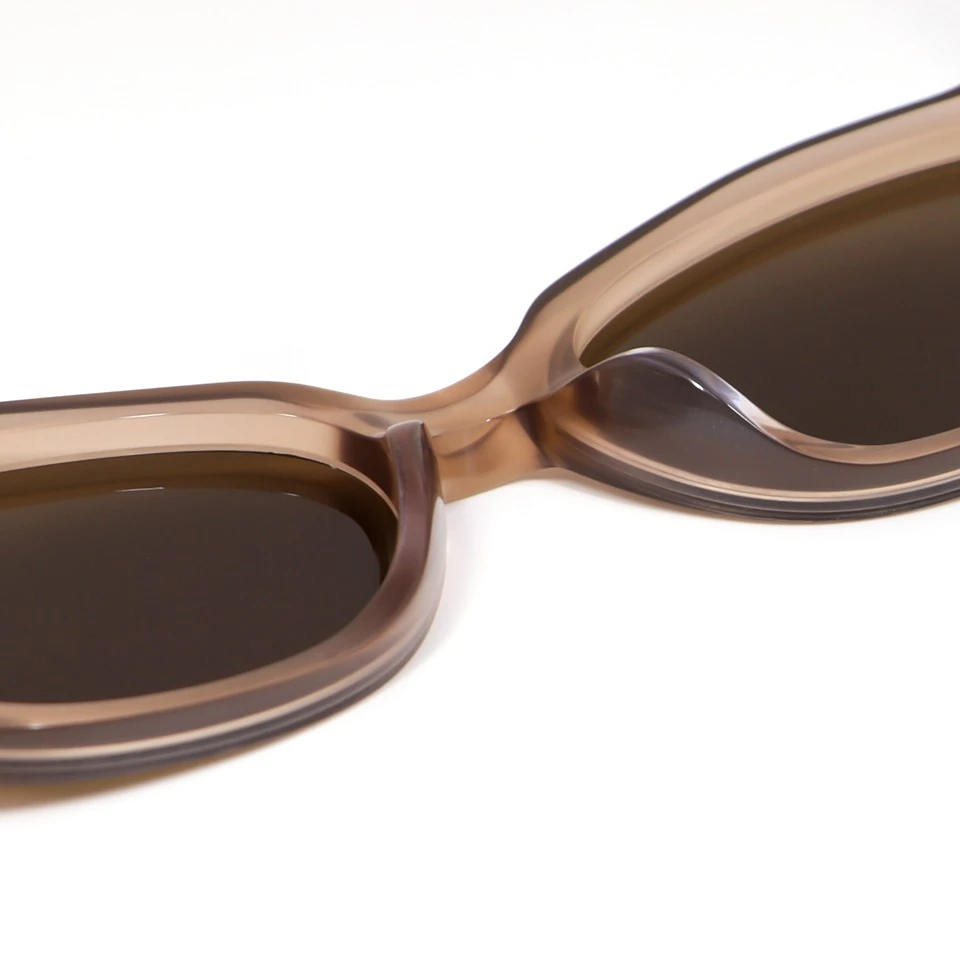 integrated nose pad on acetate sunglasses, comfortable custom eyewear integrated nose pad on acetate sunglasses, comfortable custom eyewear